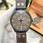 Best Quality IWC Big Pilot Top Gun Miramar Watch Microblasted Brown Dial 45mm